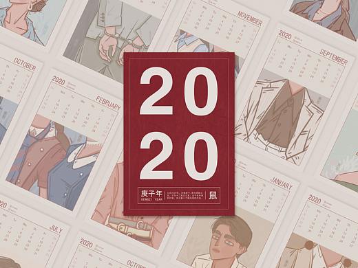 2020古著日歷（個人主頁-ZNDI4MDAyMTI=） - 創(chuàng)作習(xí)作 - 站酷設(shè)計師刺小豚原創(chuàng)素材 - 站酷ZCOOL