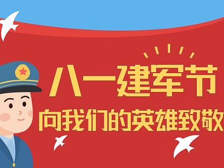 八一建军节公众号首图