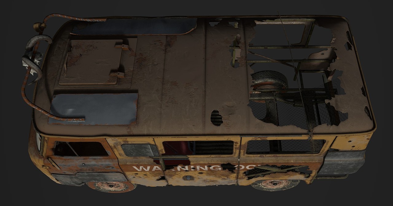 METRO-UZA-452A末日面包车