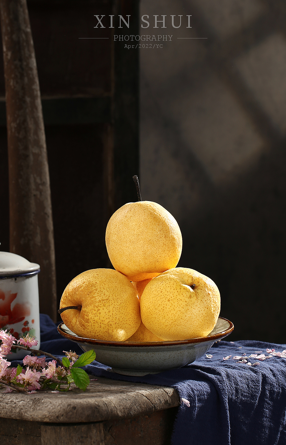 酥梨/美食静物拍摄