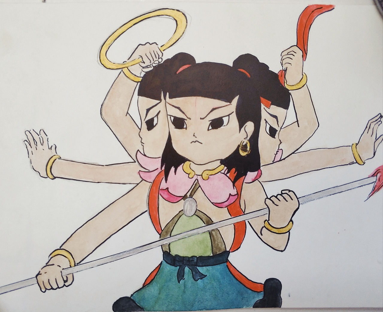 画着玩儿三头六臂啦啦啦北京/设计爱好者/3年前/138浏览pao炮猫