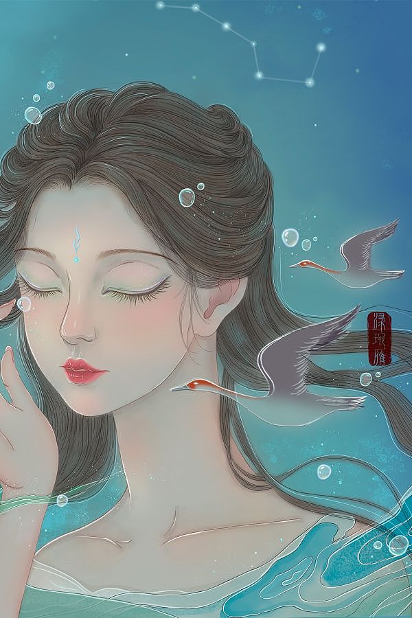 白露·候鸿雁（图ZMzYyNDE3Njcy） - 概念设定 - 站酷设计师渌琬雁原创素材 - 站酷ZCOOL