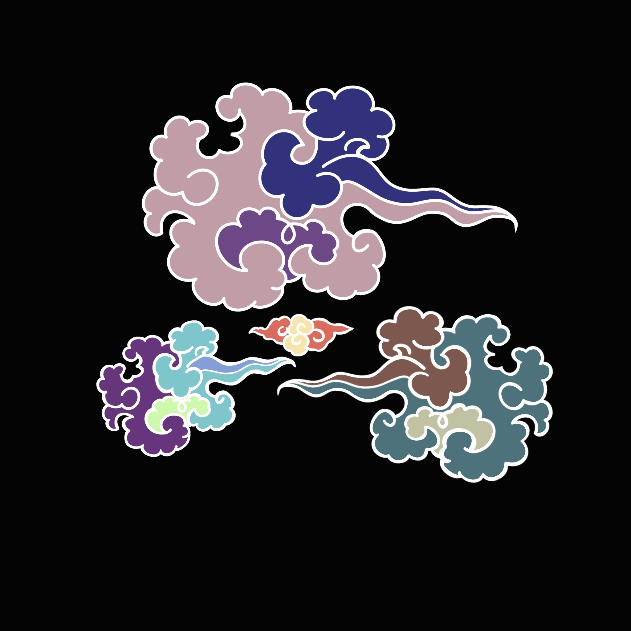 一品祥云|平面|图案|孤立无援i - 原创作品 - 站酷 (zcool)