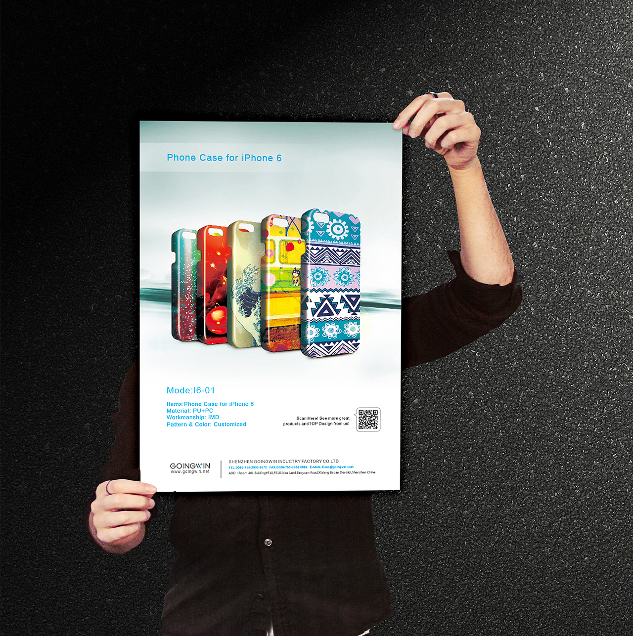 iphone6 手机外壳定制 海报