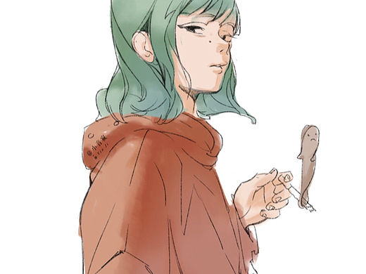 铺了个大色调,觉得自己又可以了😌