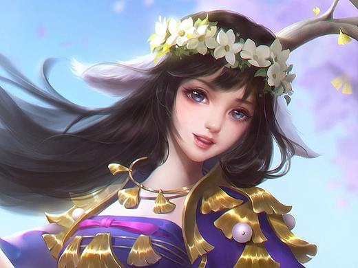 神都夜行录 鹿蜀皮肤 文杏散歌