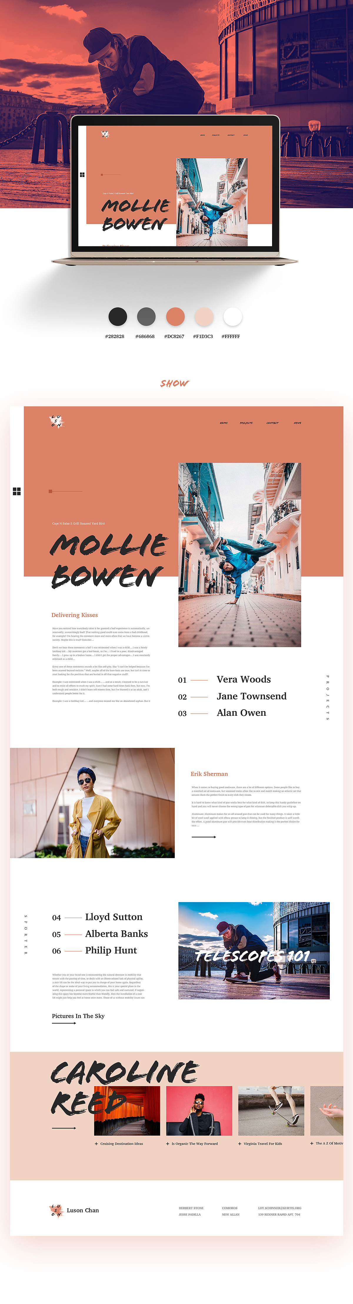 网页版式设计合集#01#