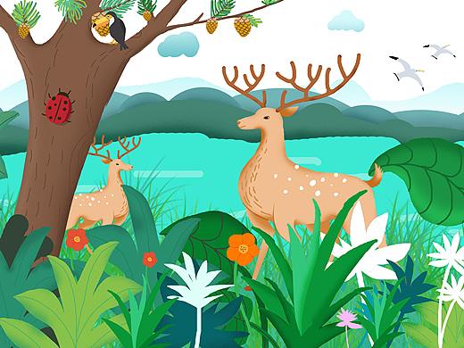 动植物插画（个人主页-ZNDcyMzgxMjA=） - 创作习作 - 站酷设计师Z04209918原创素材 - 站酷ZCOOL