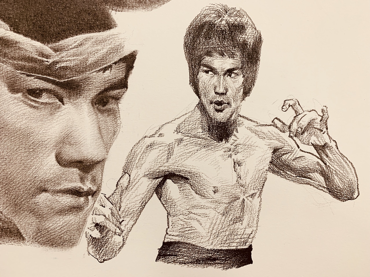 李小龙传奇 | 陈子成原创插画系列(壹)