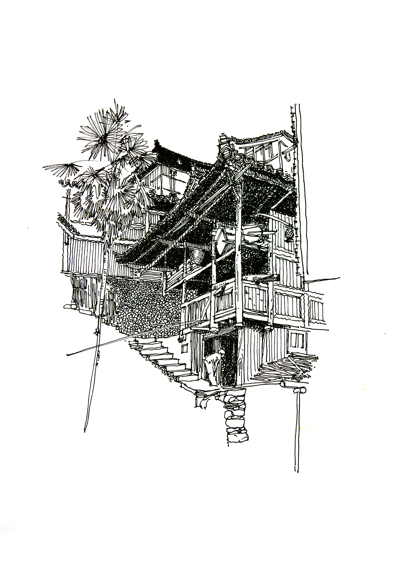 建筑速写