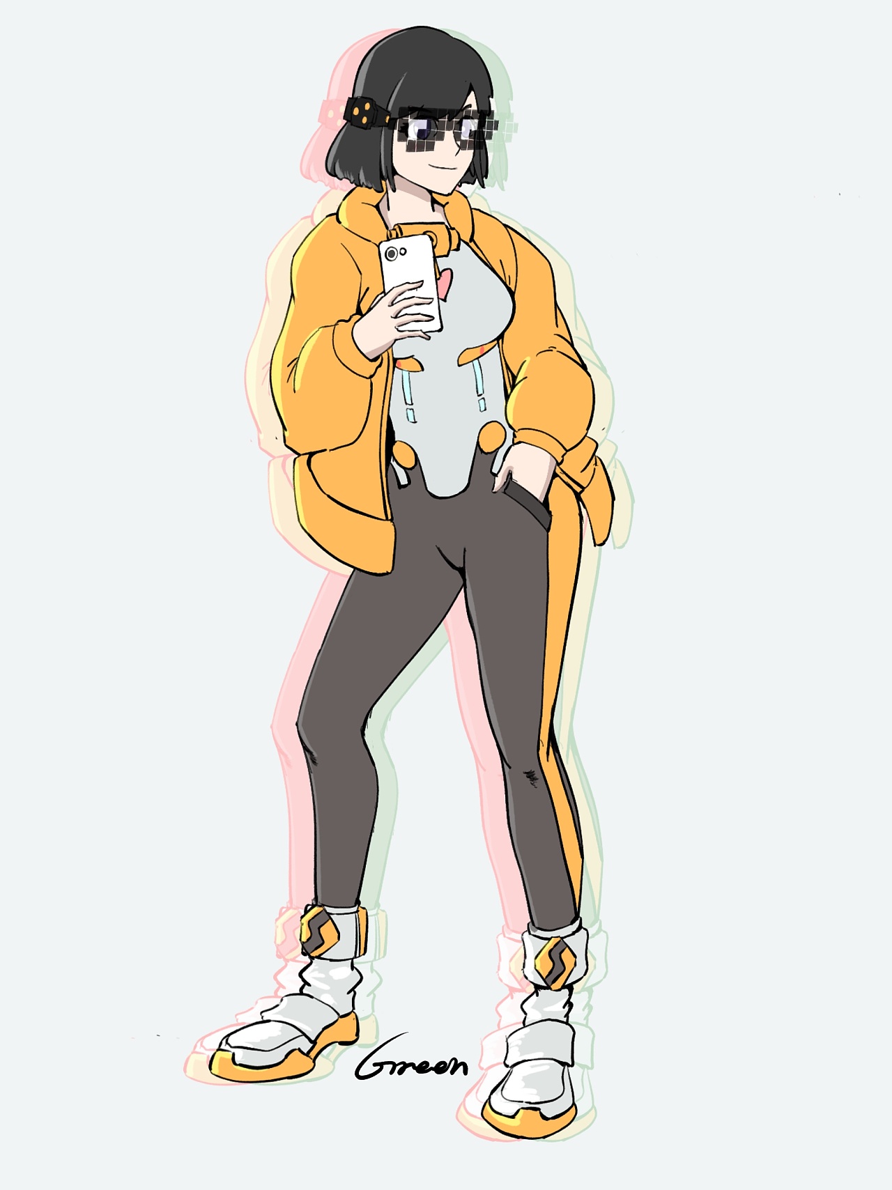 重装上阵同人图|插画|创作习作|鱼仙green - 原创作品 - 站酷 (zcool)