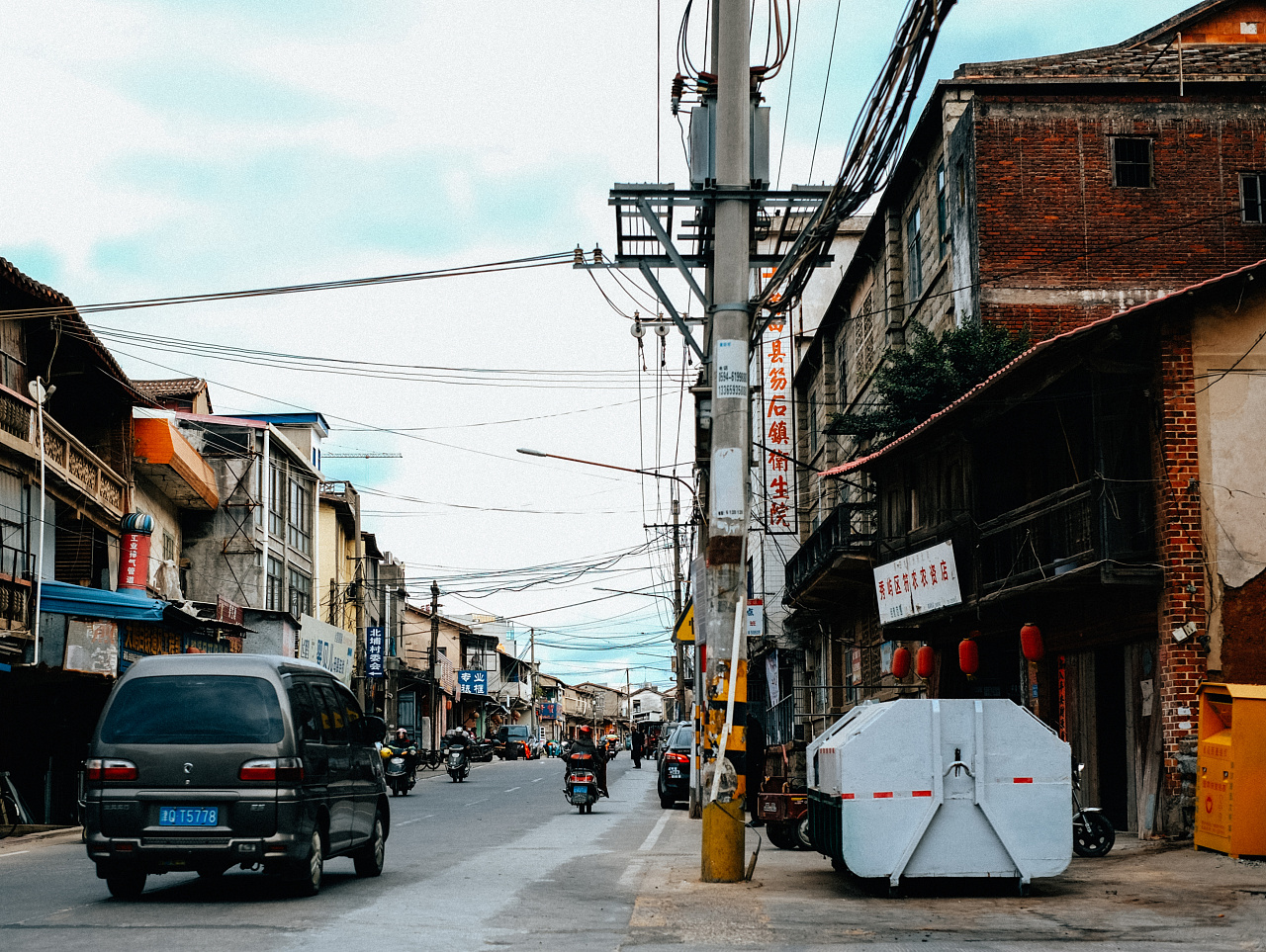 笏石古街道记录