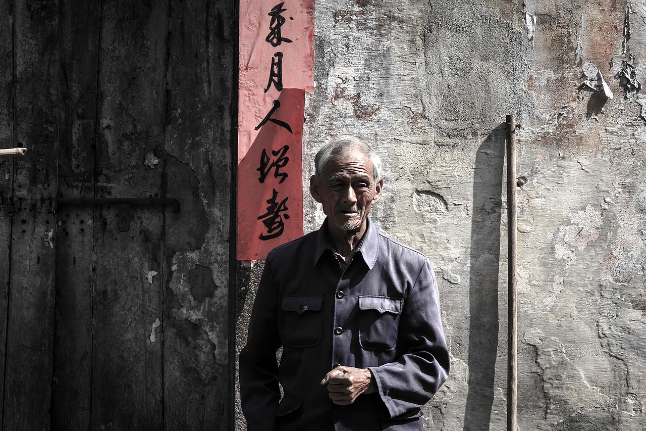 老人'青年'小孩-日常纪实摄影