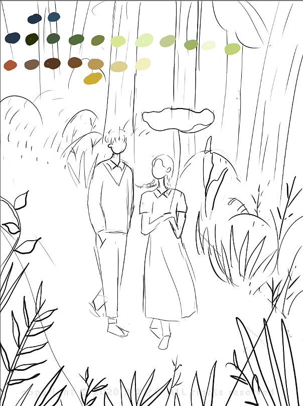 夏至（图ZMjQ0ODUzMjky） - 商业插画 - 站酷设计师海洋之馨原创素材 - 站酷ZCOOL