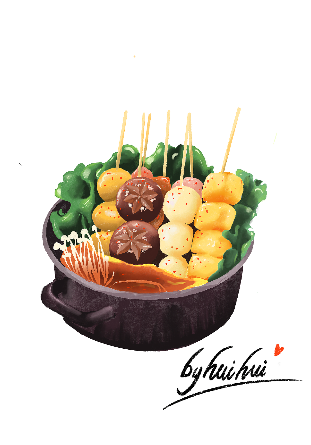 插画作品iPadpro by procreate