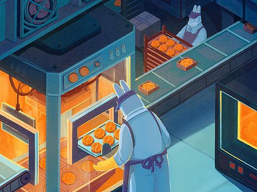 「生活在別處」系列（個(gè)人主頁(yè)-ZNTUyMDQ1NjA=） - 商業(yè)插畫 - 站酷設(shè)計(jì)師橙小甜Ya原創(chuàng)素材 - 站酷ZCOOL