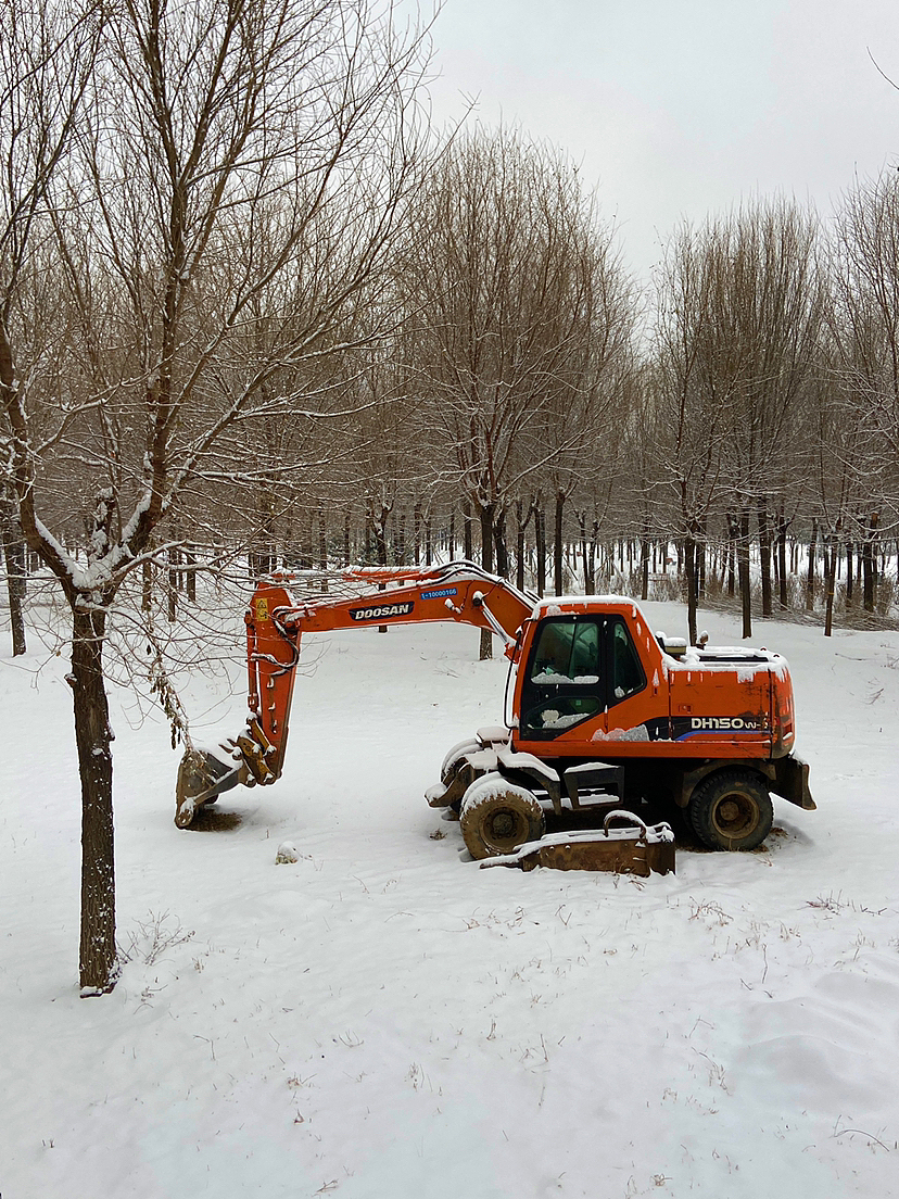 刘勇良手机纪实摄影:雪后美景