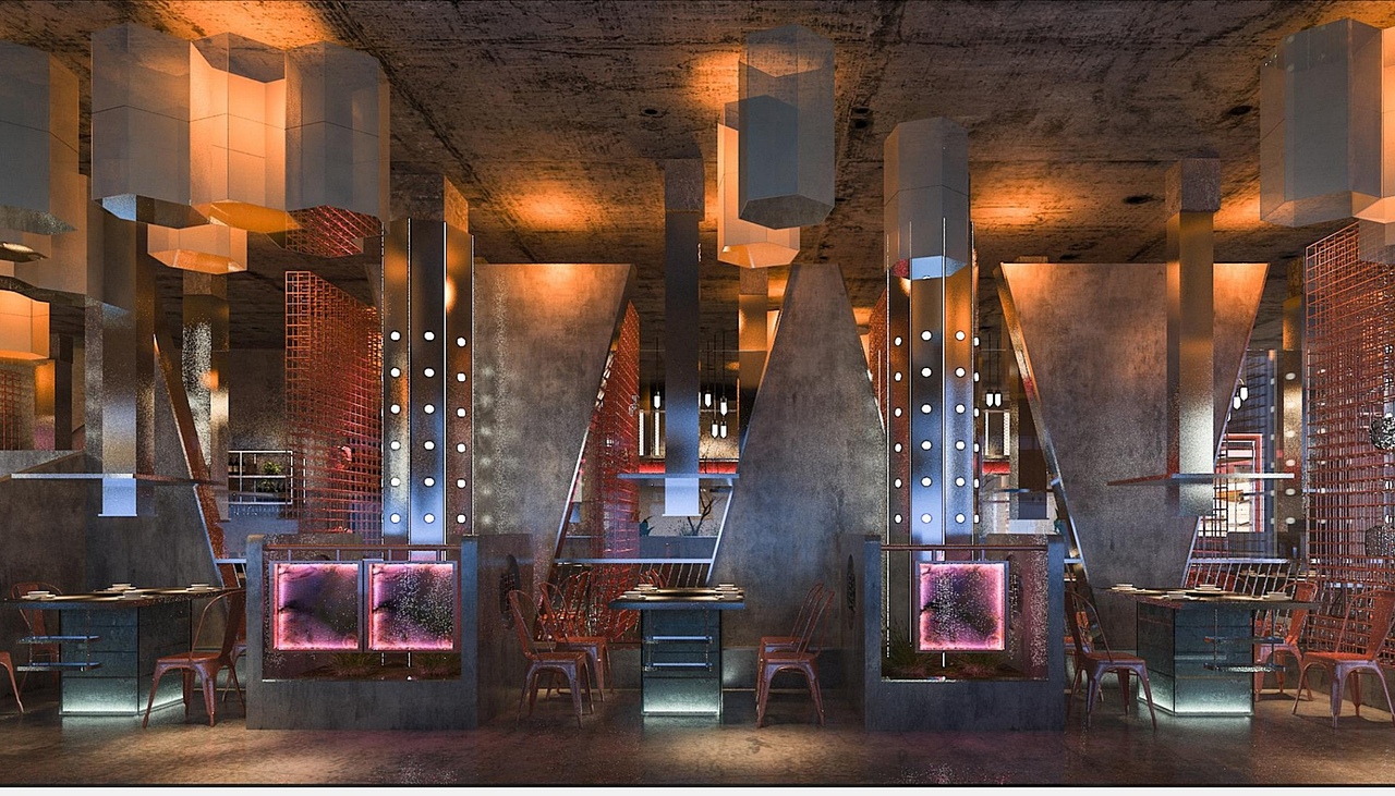 重金属工业餐厅