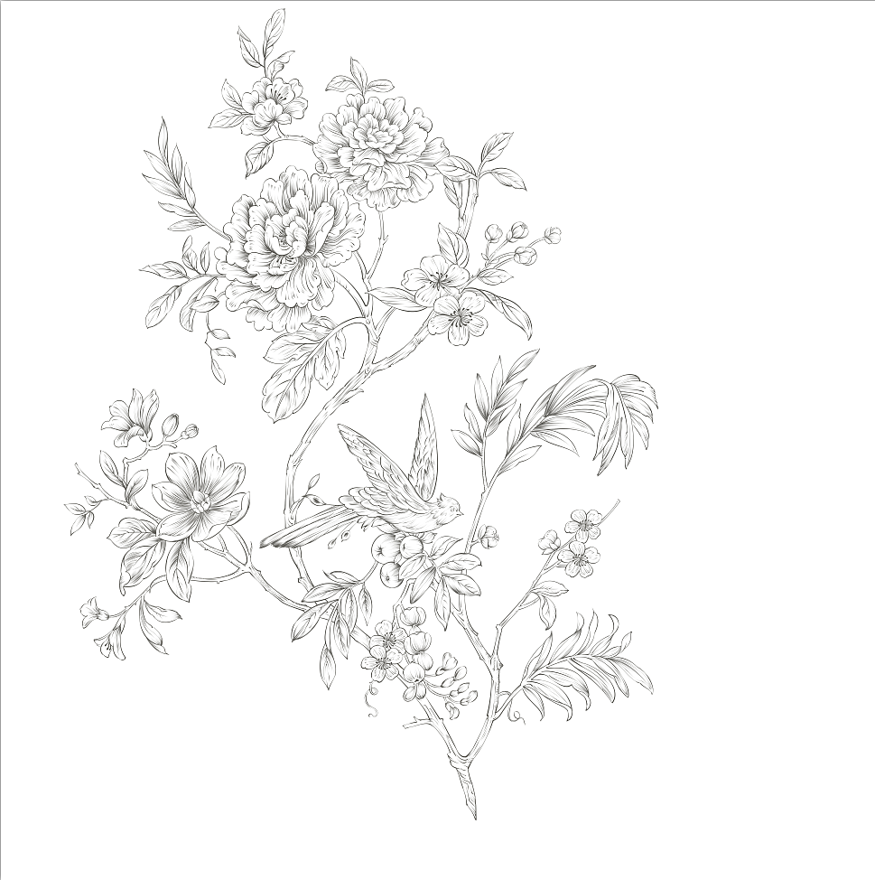 图案花卉作品集（图ZMTY5ODMzNDg0） - 商业插画 - 站酷设计师殷十卌原创素材 - 站酷ZCOOL