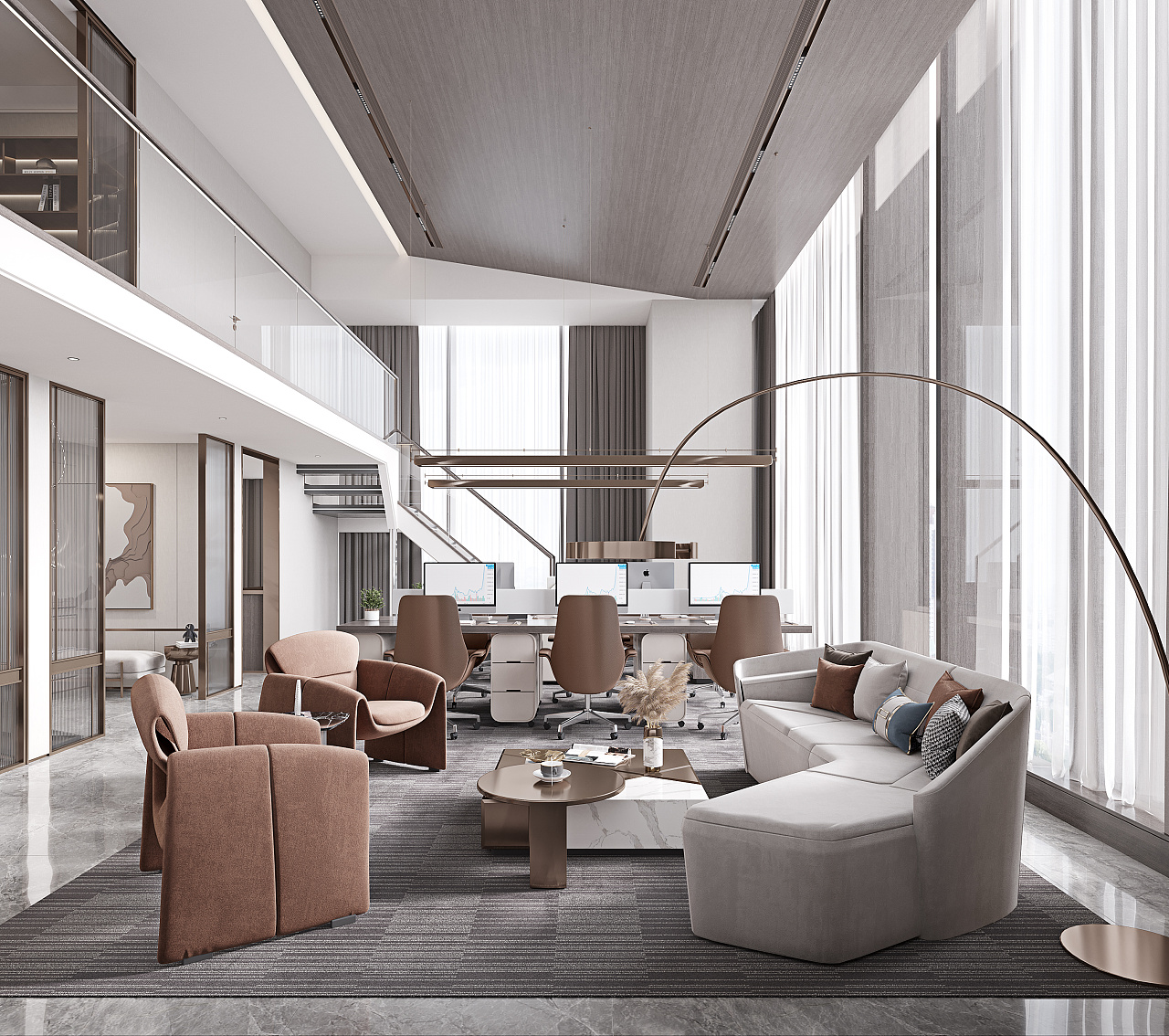 商墅效果图|空间|家装设计|z00854314 - 原创作品 - 站酷 (zcool)