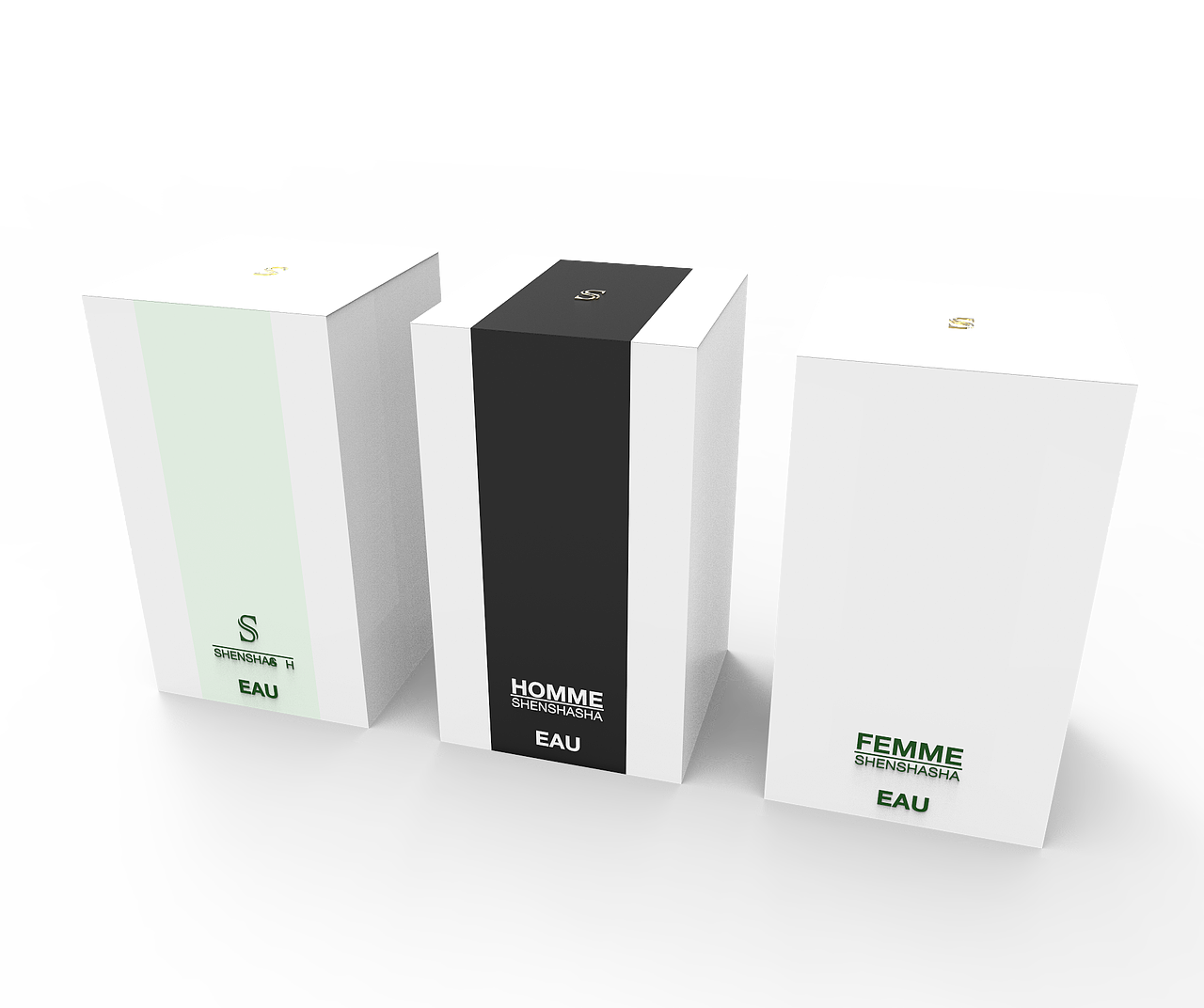 某香水瓶的建模+渲染