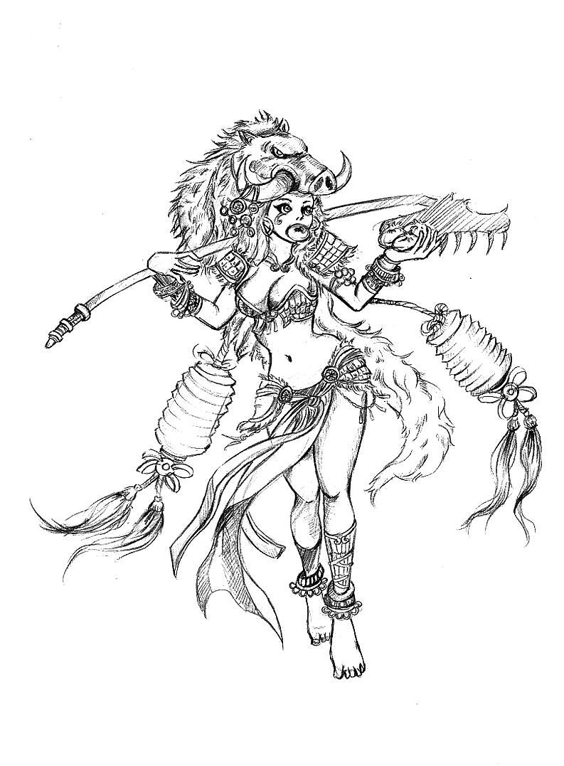 那些年的绘画作品