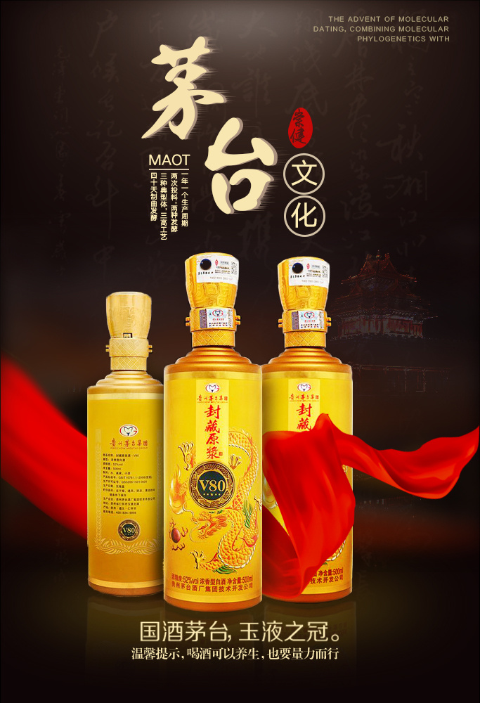 茅台酒海报