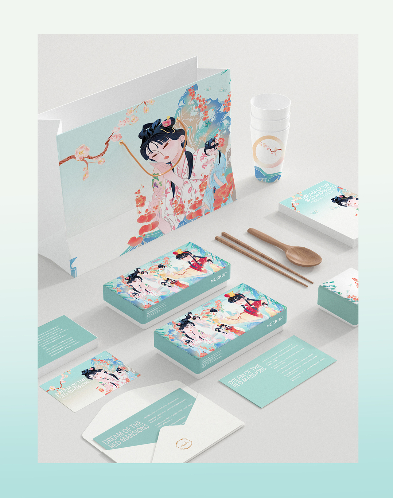 红楼梦-牵绊（图ZMzA1NTEzNTQw） - 商业插画 - 站酷设计师LIIIIING原创素材 - 站酷ZCOOL