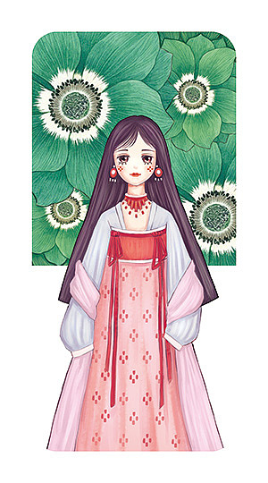 女孩系列（图ZOTUxNjU4OTI=） - 商业插画 - 站酷设计师逸尚贸易有限公司原创素材 - 站酷ZCOOL