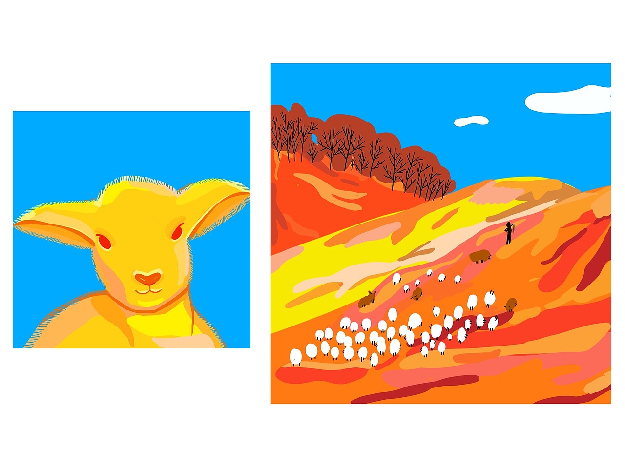 上半年插画总结（图ZMjE2MTIyNTk2） - 创作习作 - 站酷设计师原答案原创素材 - 站酷ZCOOL