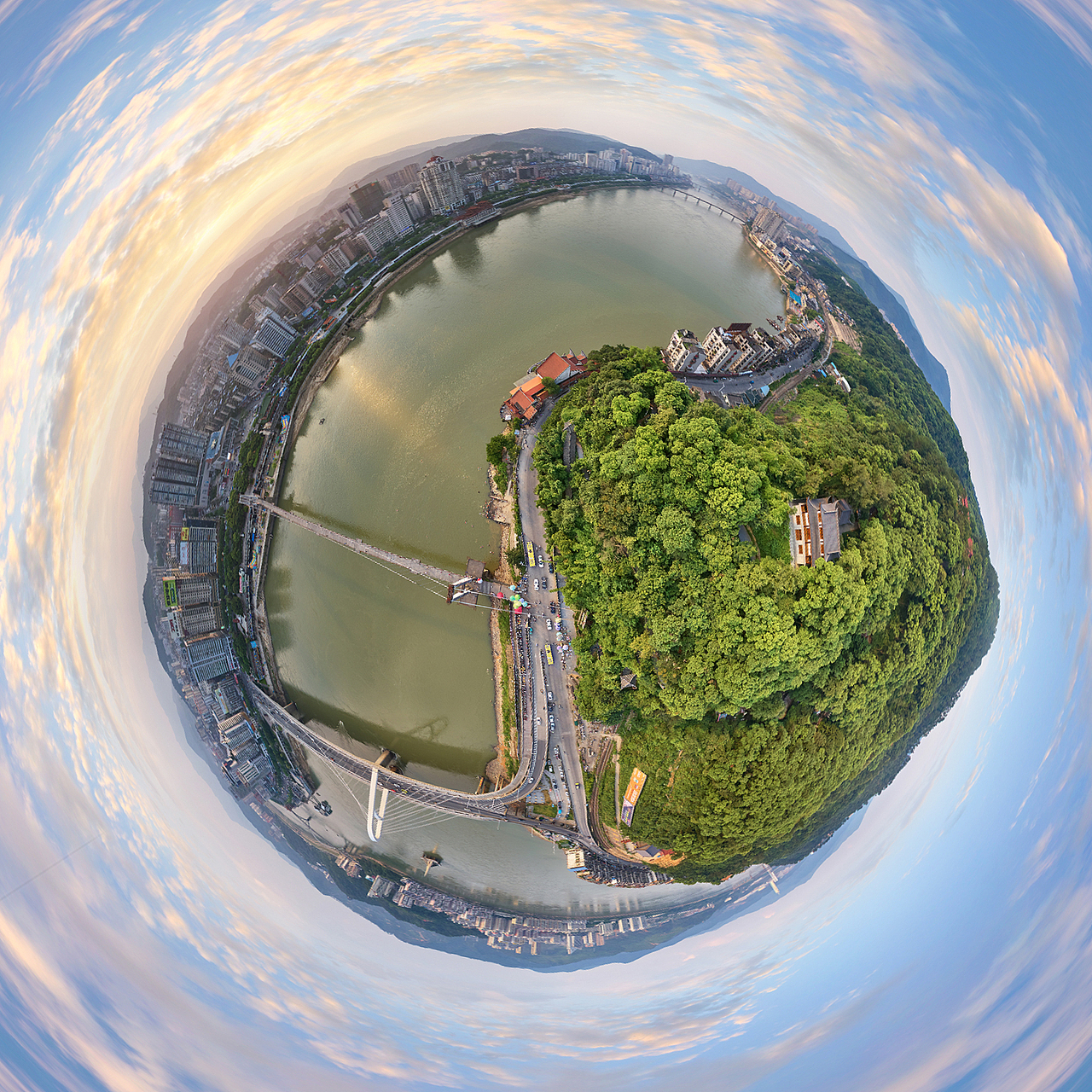 这很南平城市地标高颜值的vr全景展示福建南平