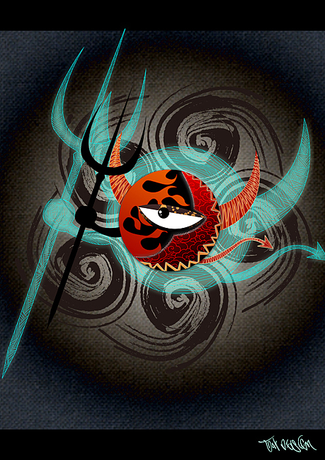 眼（图ZMzE3NjczMg==） - 新锐潮流插画 - 站酷设计师TH远古时代原创素材 - 站酷ZCOOL