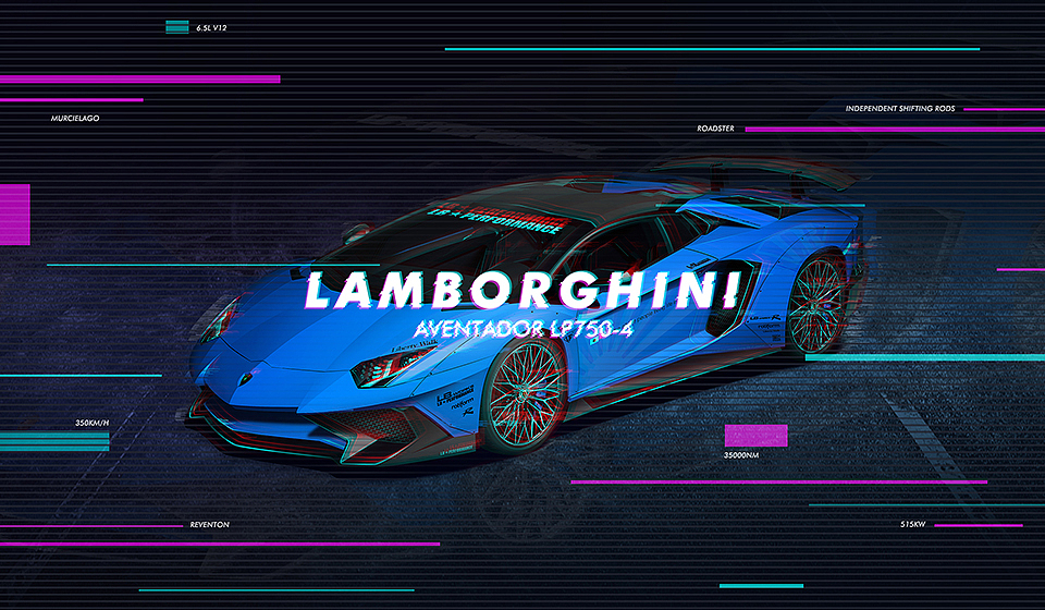 LB-Lamborghini-Aventador-LP750-4（图ZOTMxMjkzOTI=） - 其他平面 - 站酷设计师Divinity原创素材 - 站酷ZCOOL