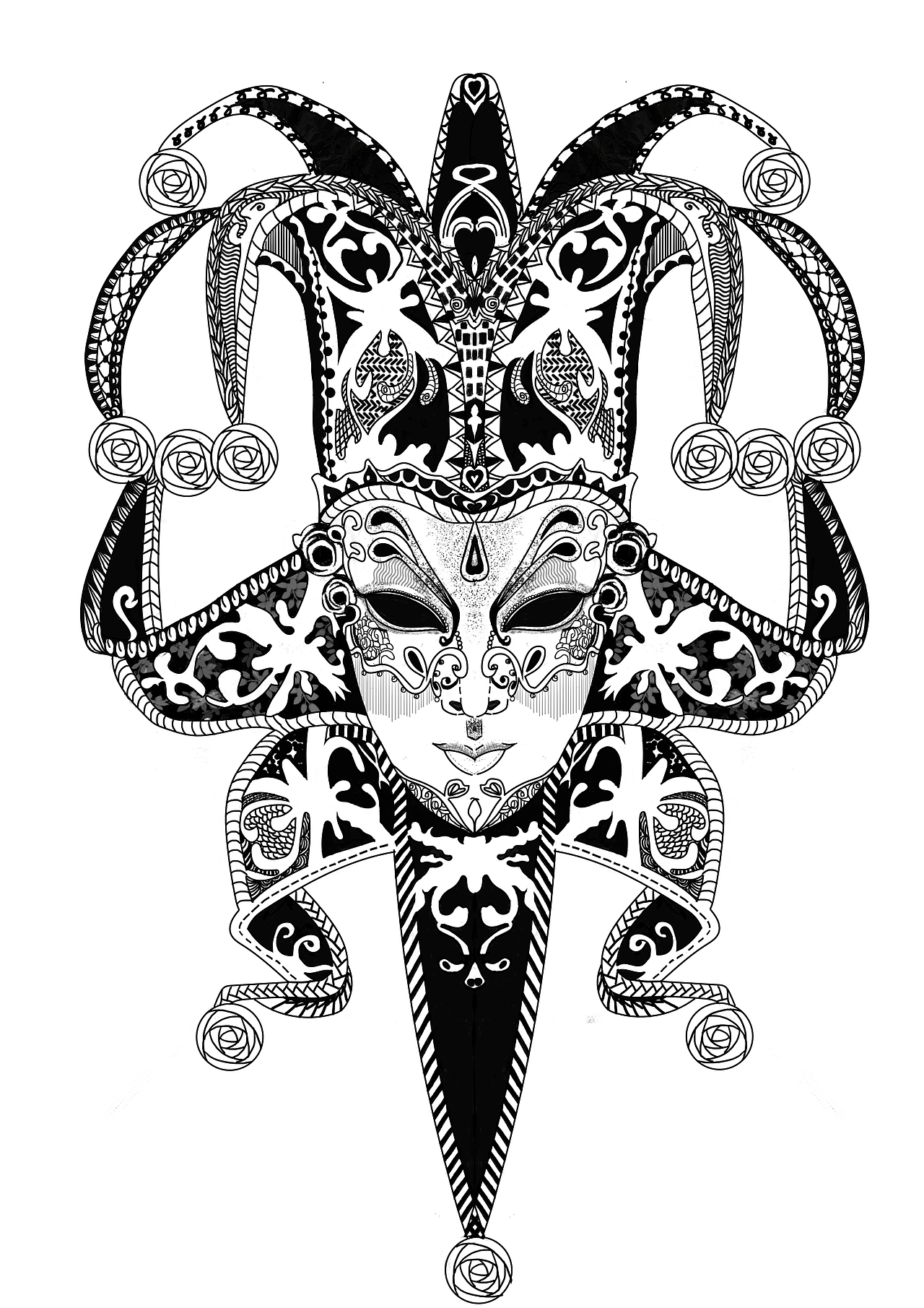 哥特风原创图案设计