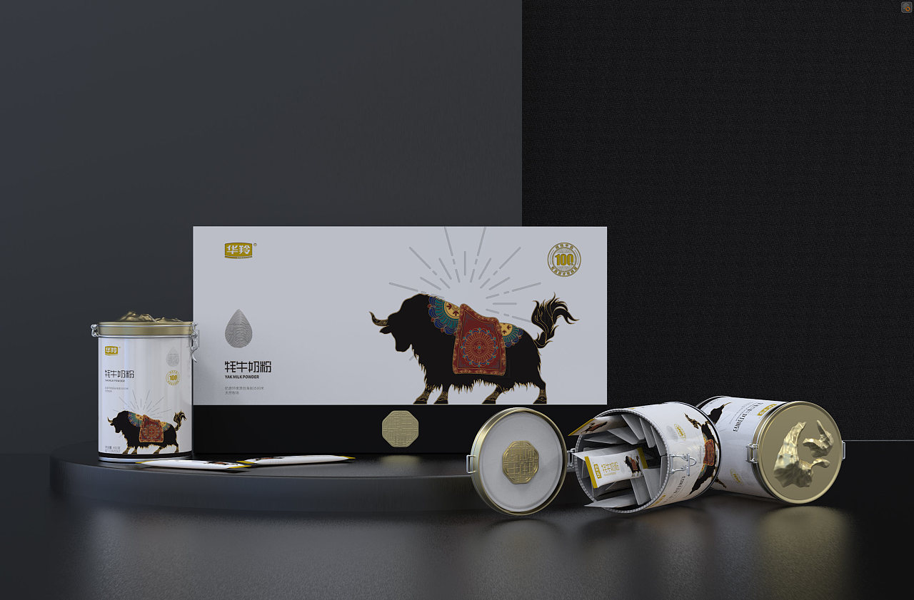 华羚乳品×周周|牦牛奶粉高端礼盒