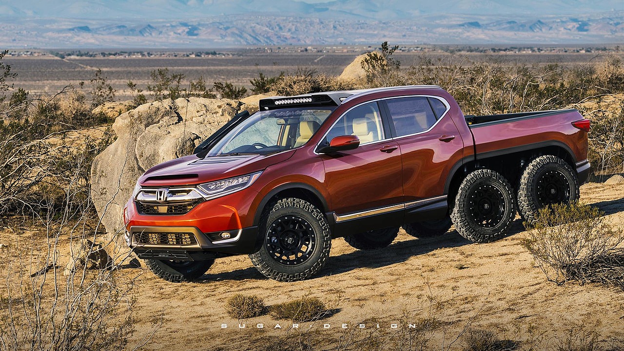 CRV的6X6,有够离谱