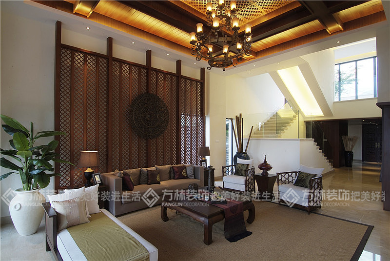 朝阳方林装饰新中式装修效果图片大全