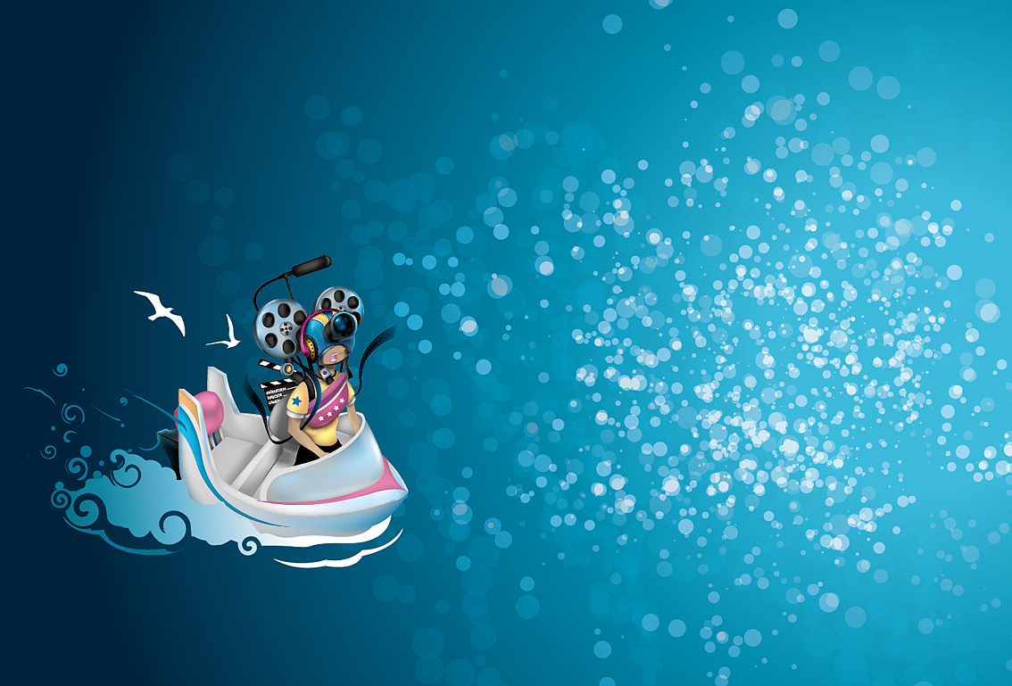 摄像有关的插画壁纸（图ZNzUyOTI4NA==） - 新锐潮流插画 - 站酷设计师庄正原创素材 - 站酷ZCOOL