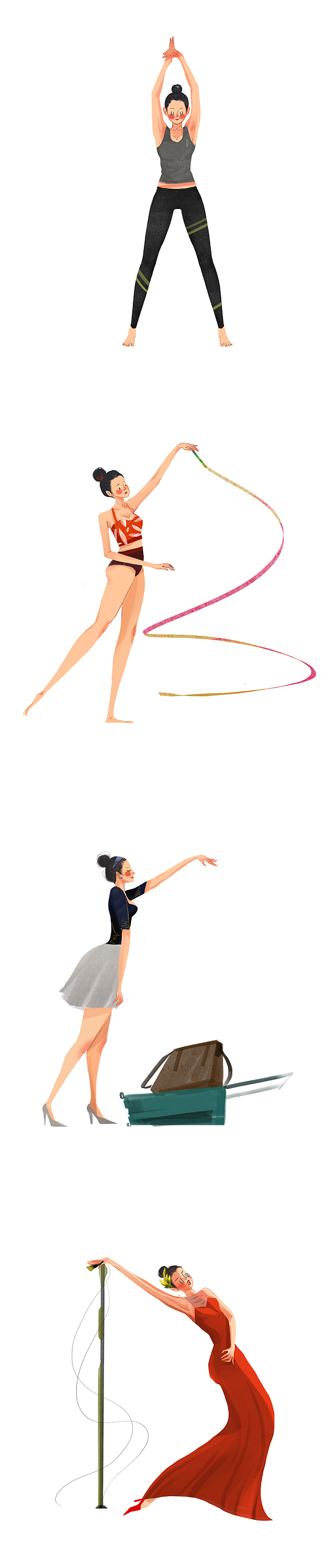 MissDeeDee-迪迪小姐的字母表（图ZMzU4MTc3MzI=） - 艺术插画 - 站酷设计师肉海蛟龙原创素材 - 站酷ZCOOL