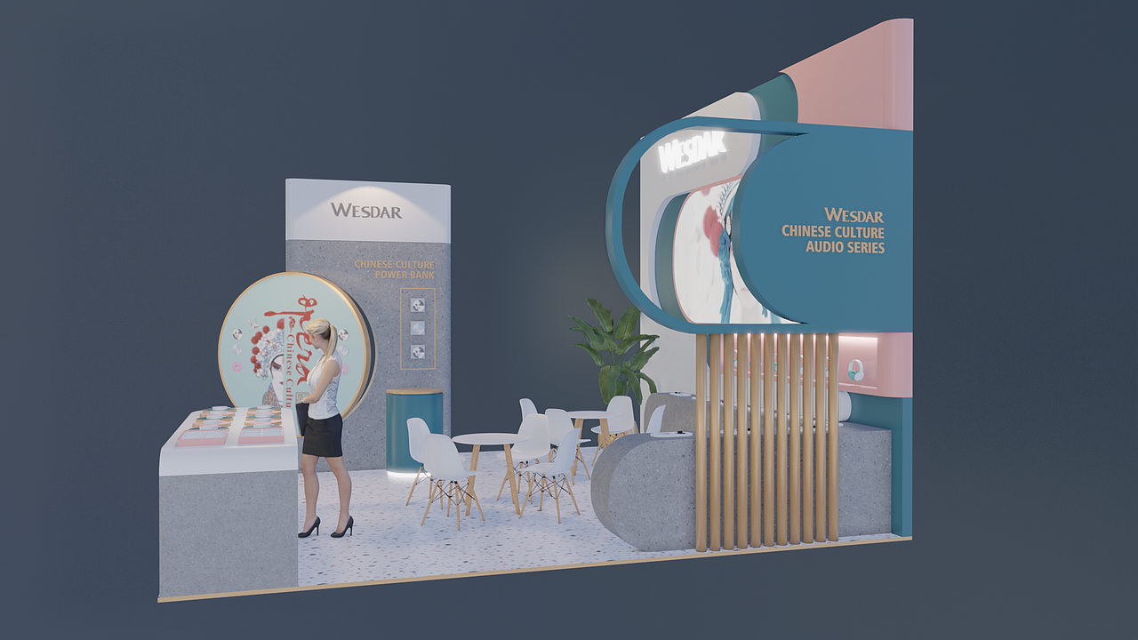 展台设计（图ZMjA2NTEyODQw） - 展陈设计 - 站酷设计师哈维设计工作室原创素材 - 站酷ZCOOL