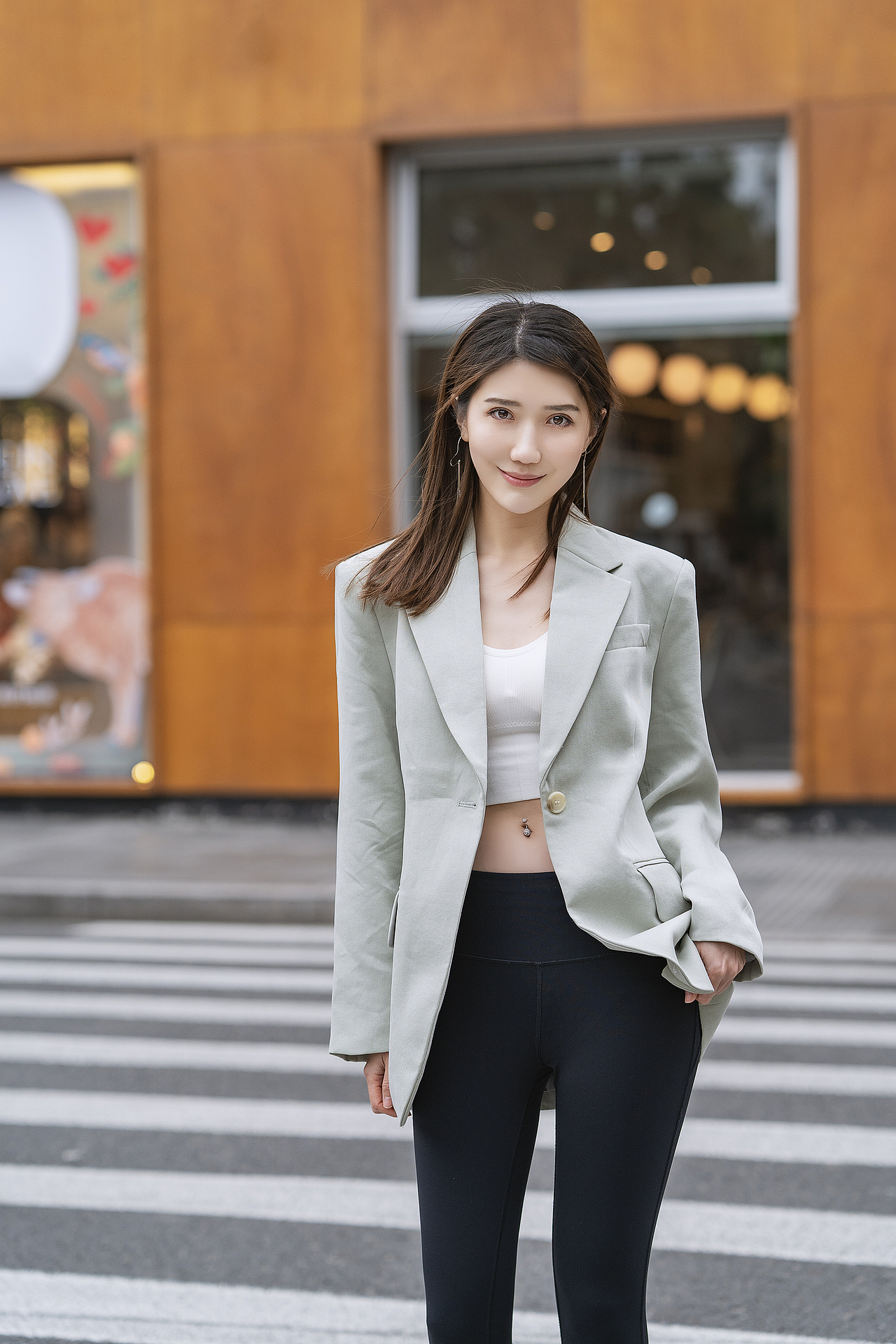 上海街拍安福路