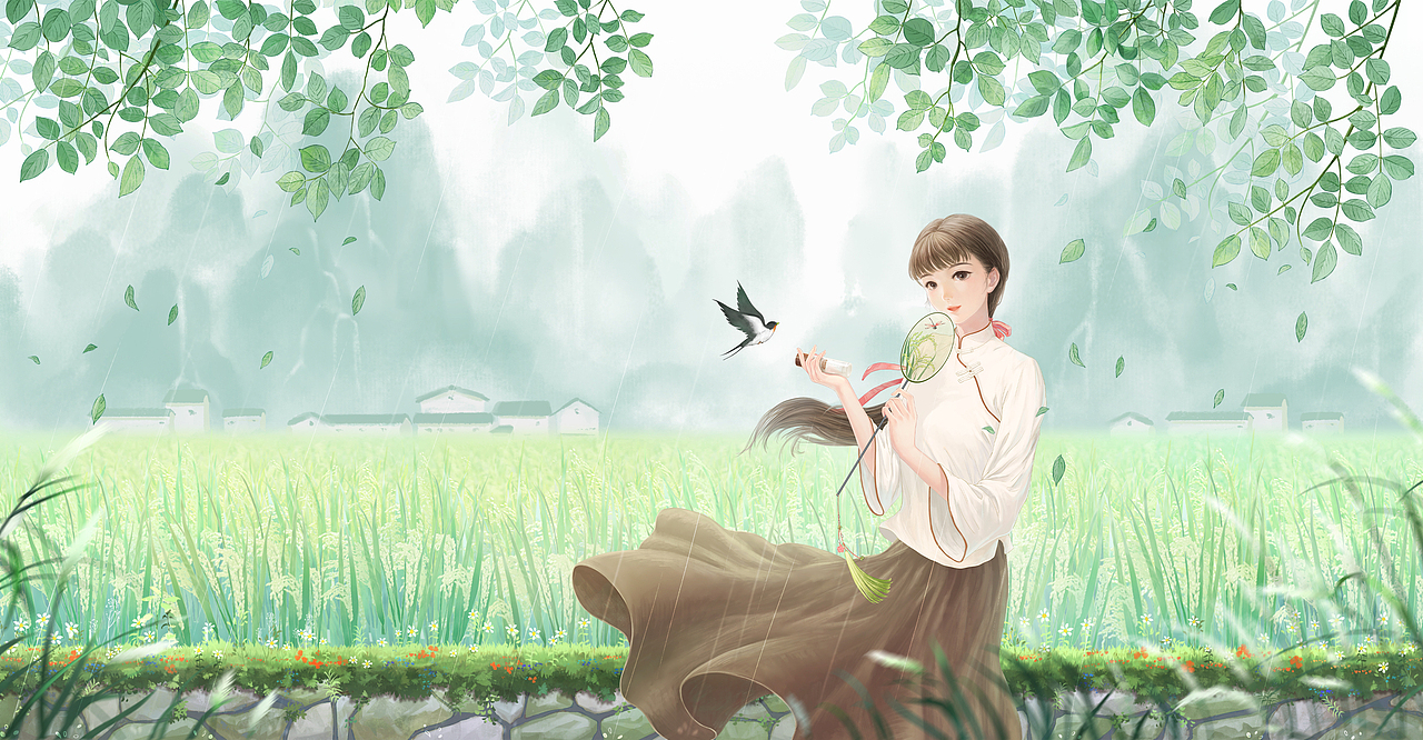 【动态插画】米可儿2021春季日常首页插画(图ZMjUxMDk5ODg0) - 商业插画 - 站酷设计师亓三原创素材 - 站酷ZCOOL