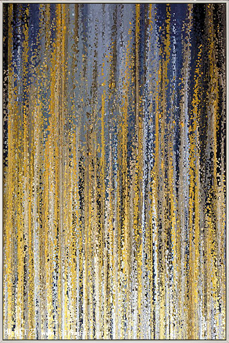闪彩#装饰实物画#装置艺术画#软装生产厂家jienarts（图ZMTI3NzQ0MDk2） - 实验艺术 - 站酷设计师集恒工艺实物画原创素材 - 站酷ZCOOL