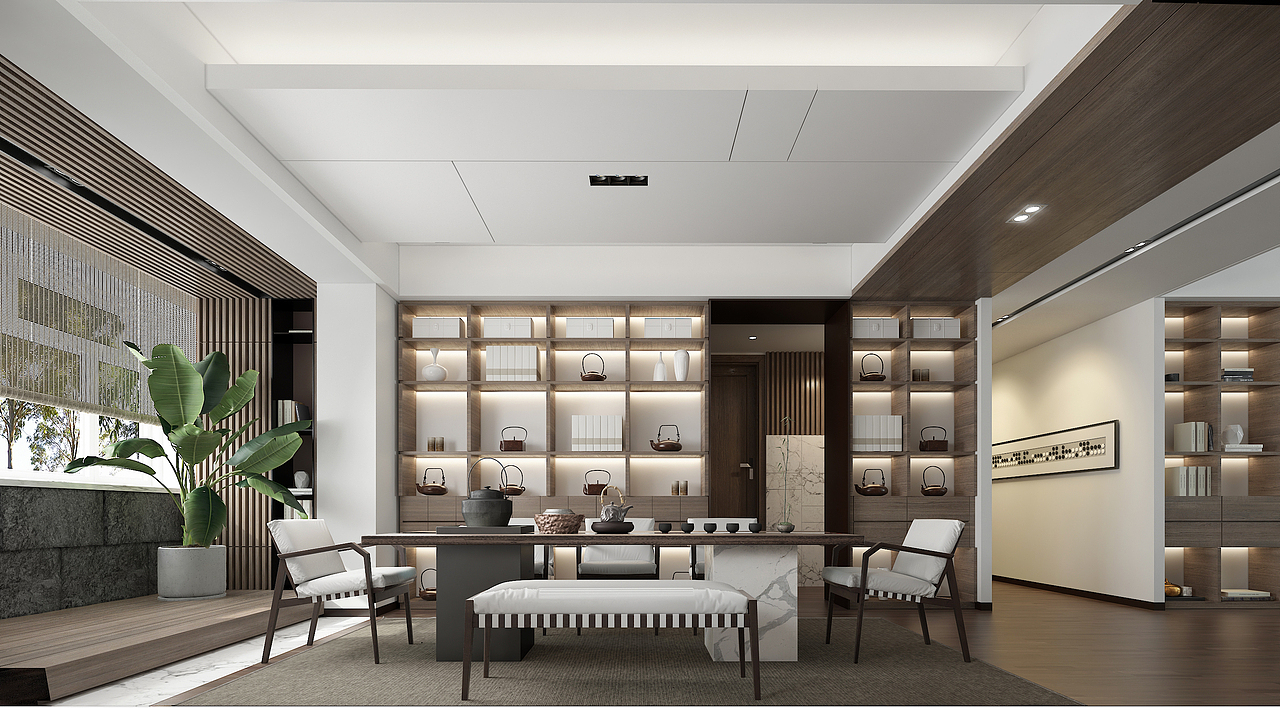 【茶 ● 书】巨海城九区住宅设计