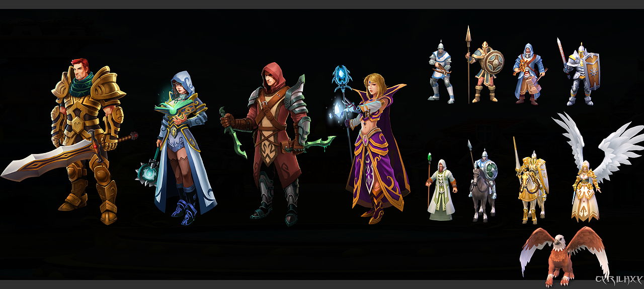 2015年角色（图ZODk1MTQyMTY=） - 游戏原画 - 站酷设计师cyrilhxy原创素材 - 站酷ZCOOL