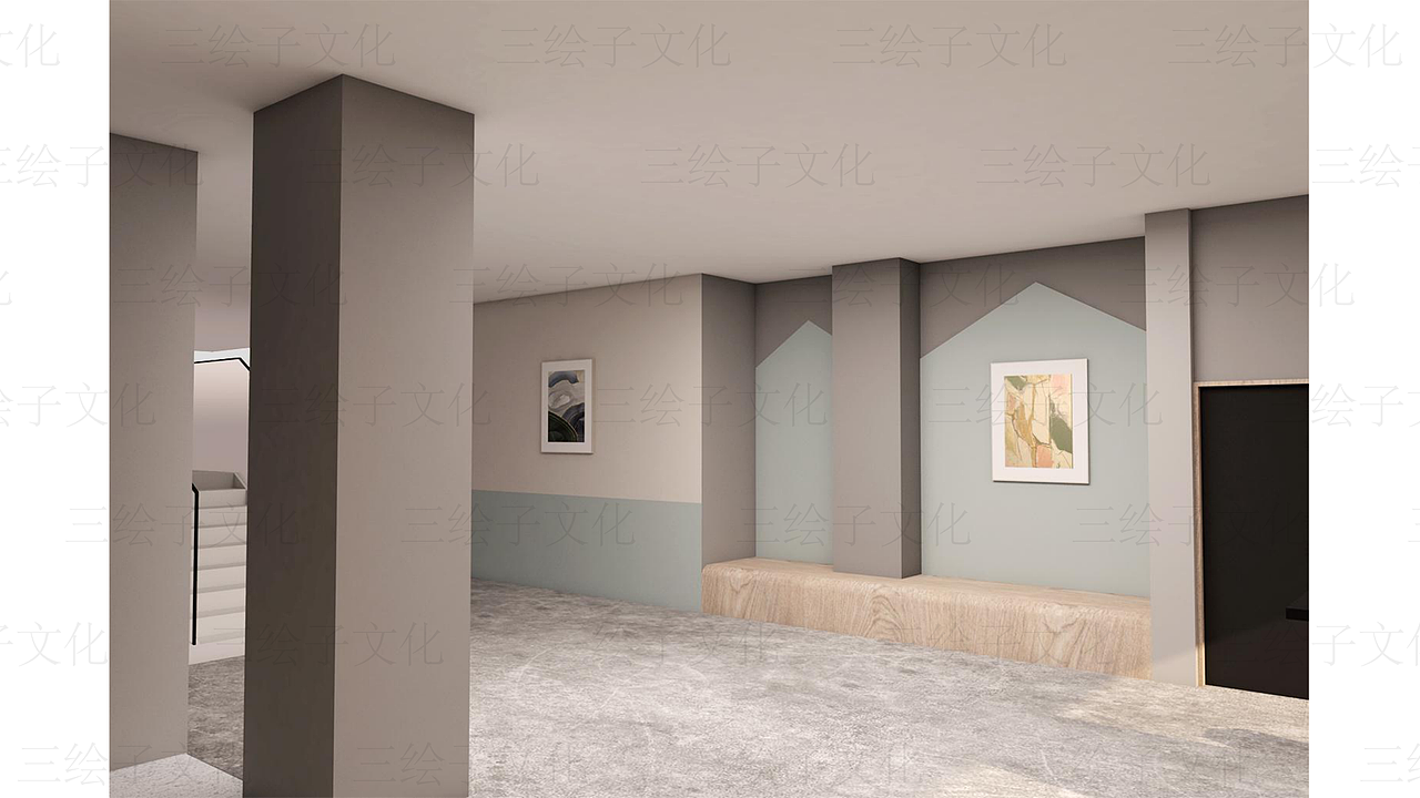 彩繪|綠城桂語朝陽|休閑空間●架空層（圖ZMjk1MjYwNTYw） - 商業(yè)空間設(shè)計 - 站酷設(shè)計師航海王啊原創(chuàng)素材 - 站酷ZCOOL