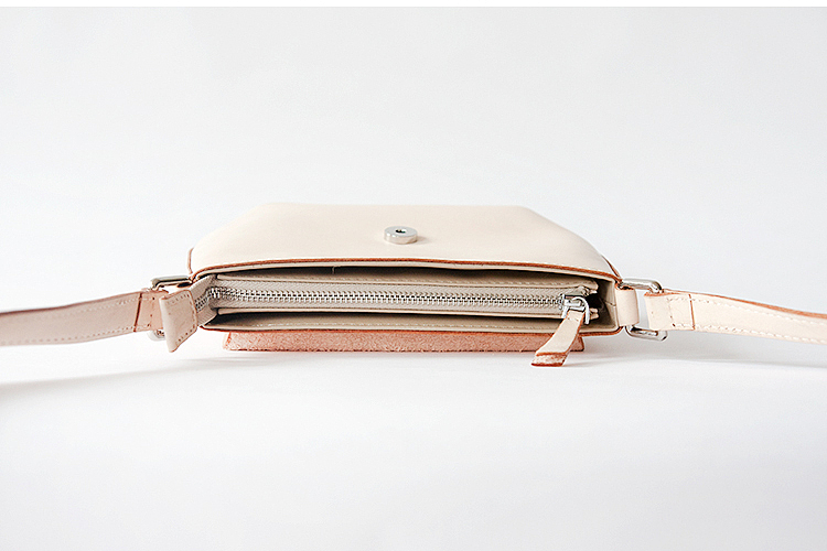 f2studio手工马鞍包单肩包迷你小包包文艺复古拉链女包