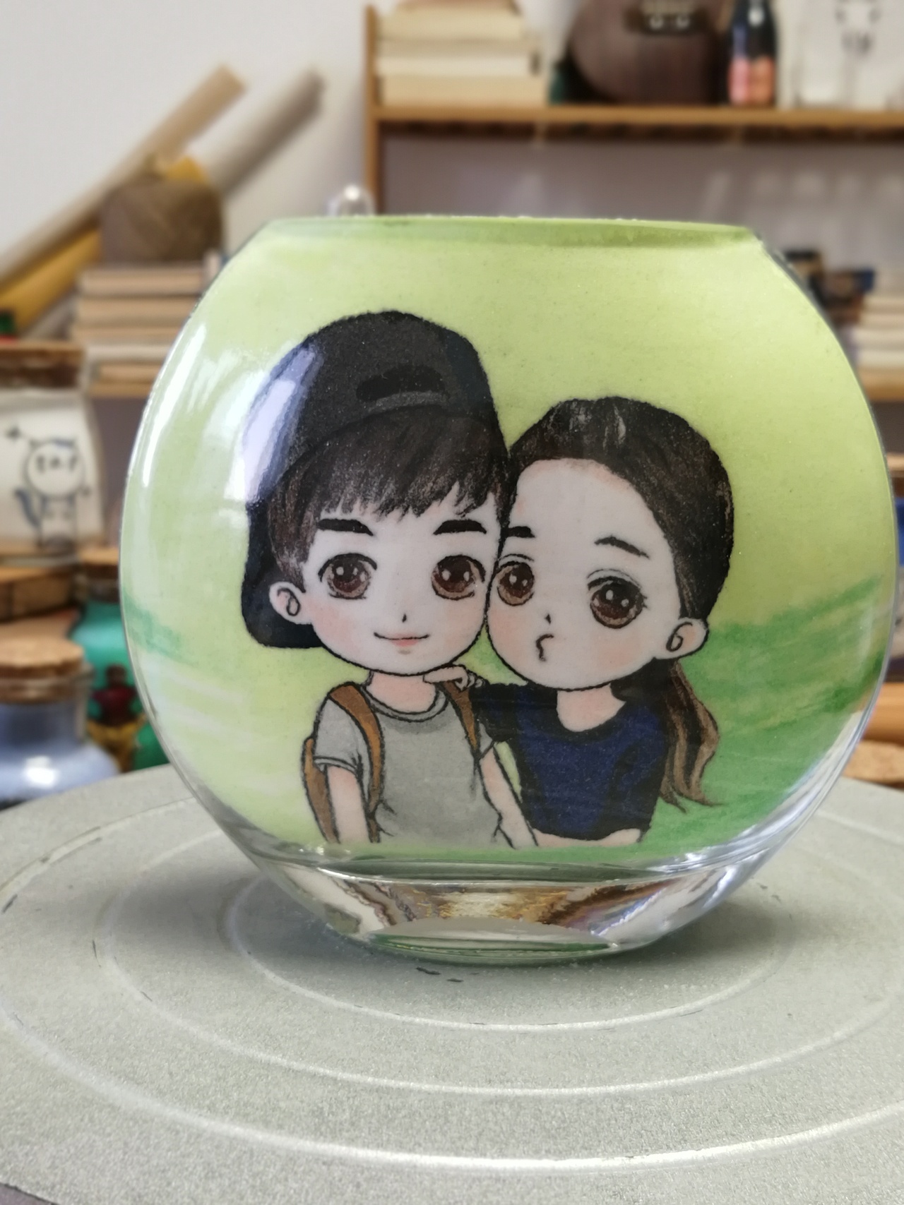 立体沙画（沙瓶画）（图ZMTIyMDE4ODk2） - 其他手工艺 - 站酷设计师立体沙画_禹笙原创素材 - 站酷ZCOOL