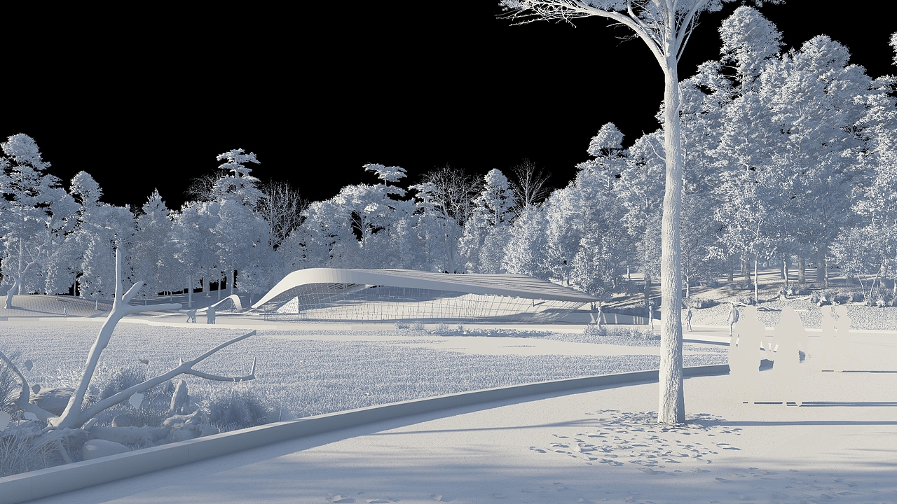 湿地展馆lumion9.5CG风