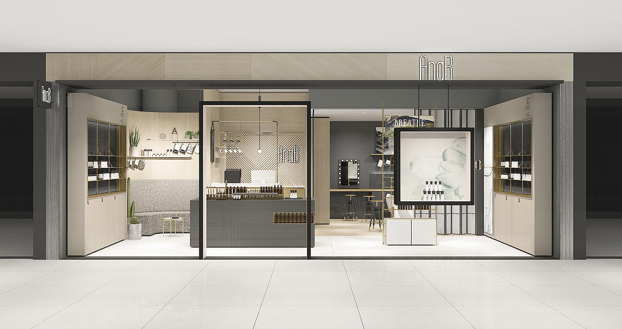 養(yǎng)膚護膚館×SMOO I 美容店鋪設計（圖ZMjc2NDgyNDUy） - 其他空間 - 站酷設計師Armin阿民原創(chuàng)素材 - 站酷ZCOOL